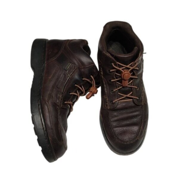 Red Wing Irish Setter Dark Brown Leather Work Boots 9 - Picture 1 of 14